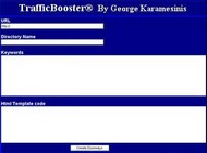 TrafficBooster Increase Web Site Traffic screenshot